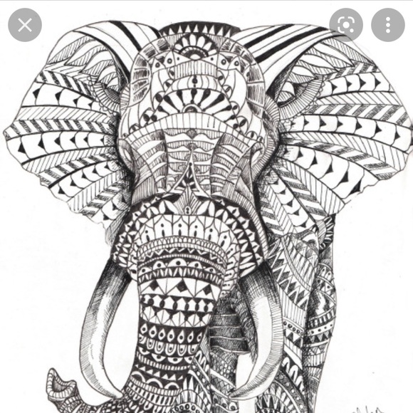 Elephant painting Reference pictures - Picture 2 of 4